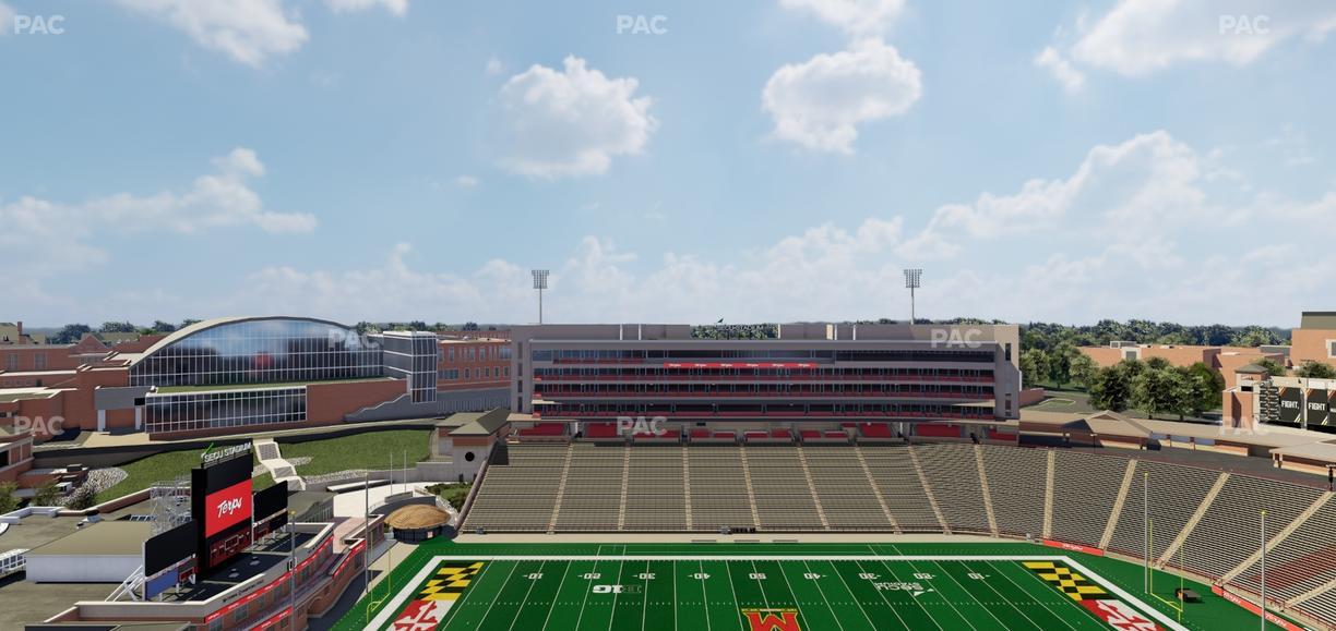 SECU Stadium - Section 305 Seat View