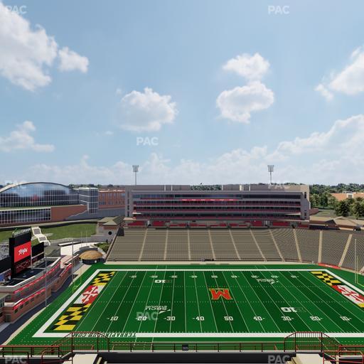 SECU Stadium - Section 305 Seat View