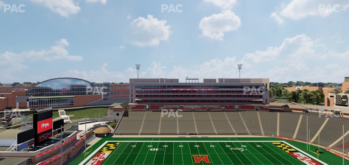 SECU Stadium - Section 305 Seat View