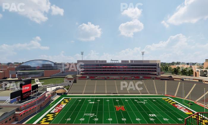 SECU Stadium - Section 305 Seat View