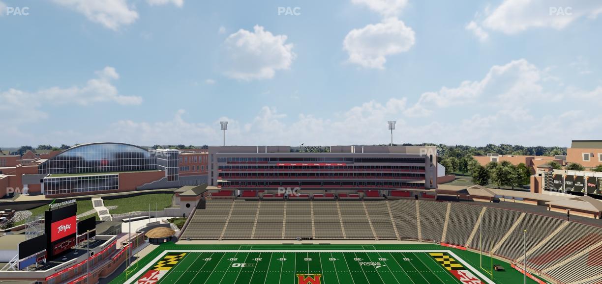 SECU Stadium - Section 306 Seat View