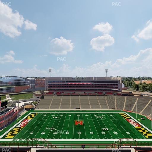 SECU Stadium - Section 306 Seat View