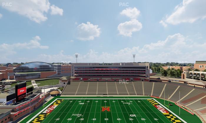 SECU Stadium - Section 306 Seat View