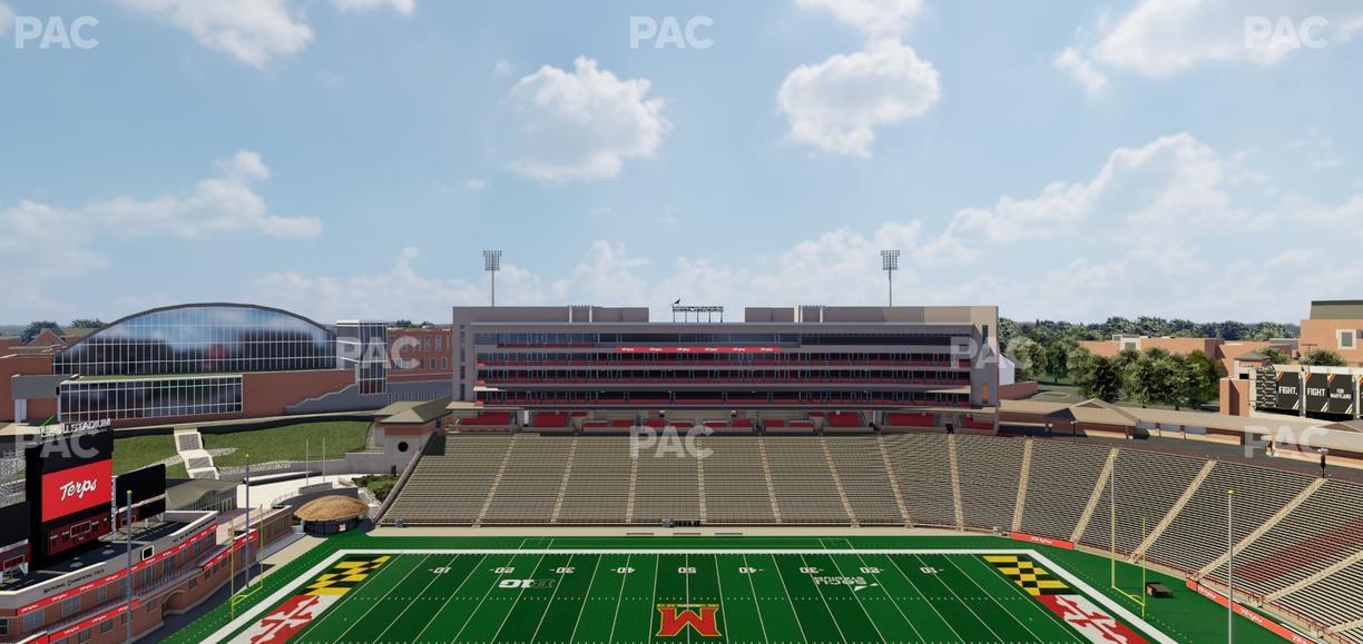 SECU Stadium - Section 306 Seat View