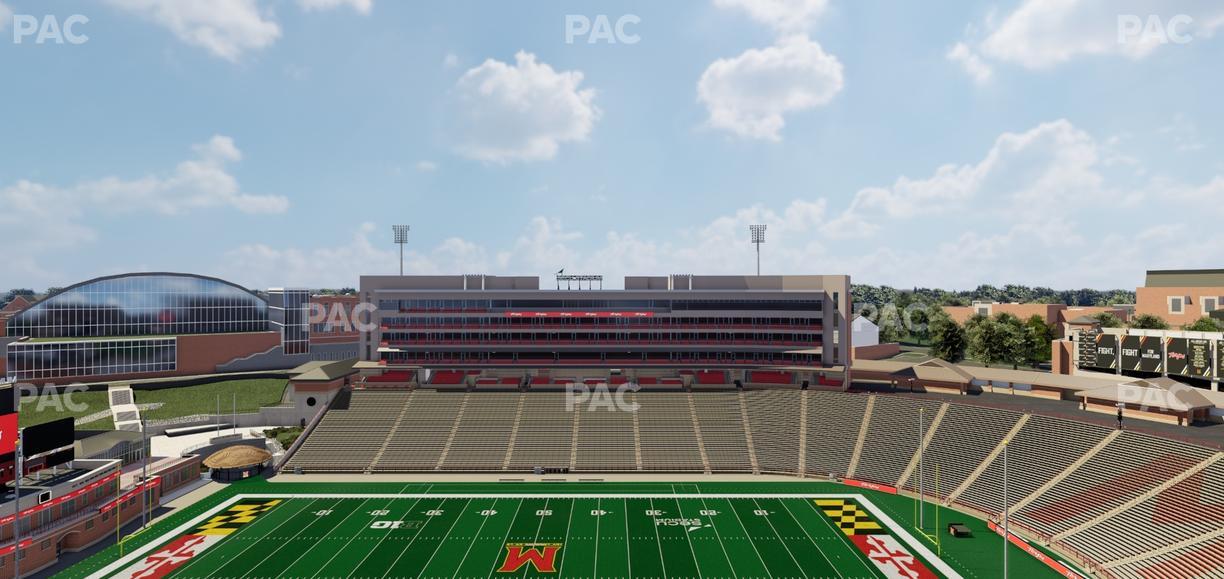 SECU Stadium - Section 307 Seat View