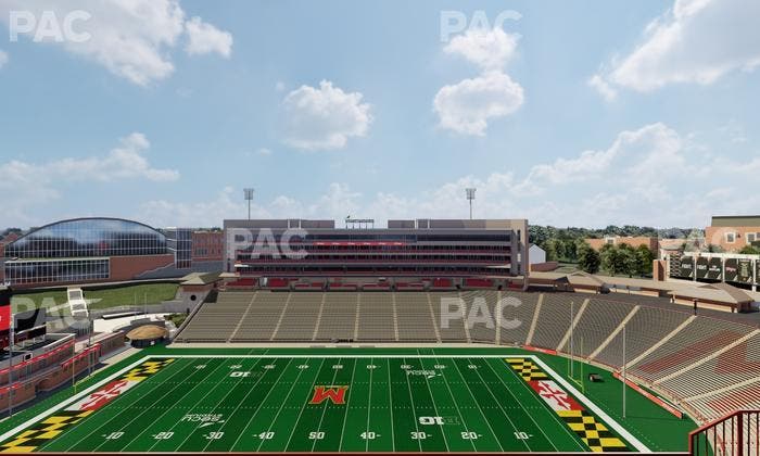 SECU Stadium - Section 307 Seat View