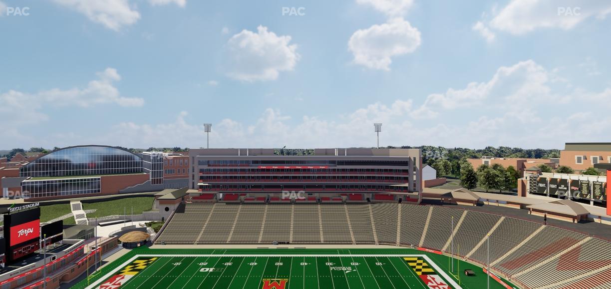 SECU Stadium - Section 307 Seat View