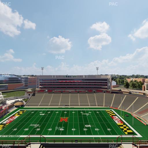 SECU Stadium - Section 307 Seat View