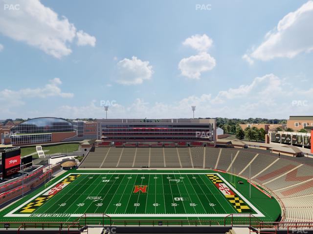 SECU Stadium - Section 307 Seat View