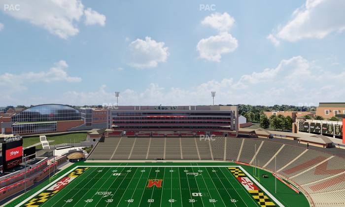 SECU Stadium - Section 307 Seat View