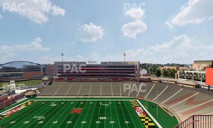 SECU Stadium - Section 308 Seat View