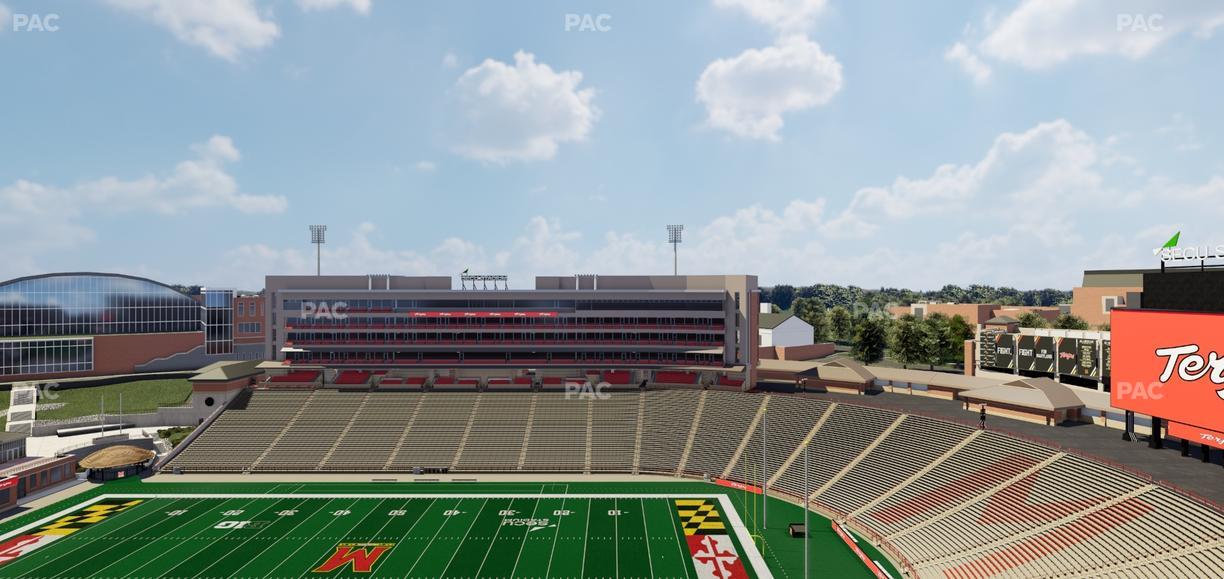 SECU Stadium - Section 309 Seat View