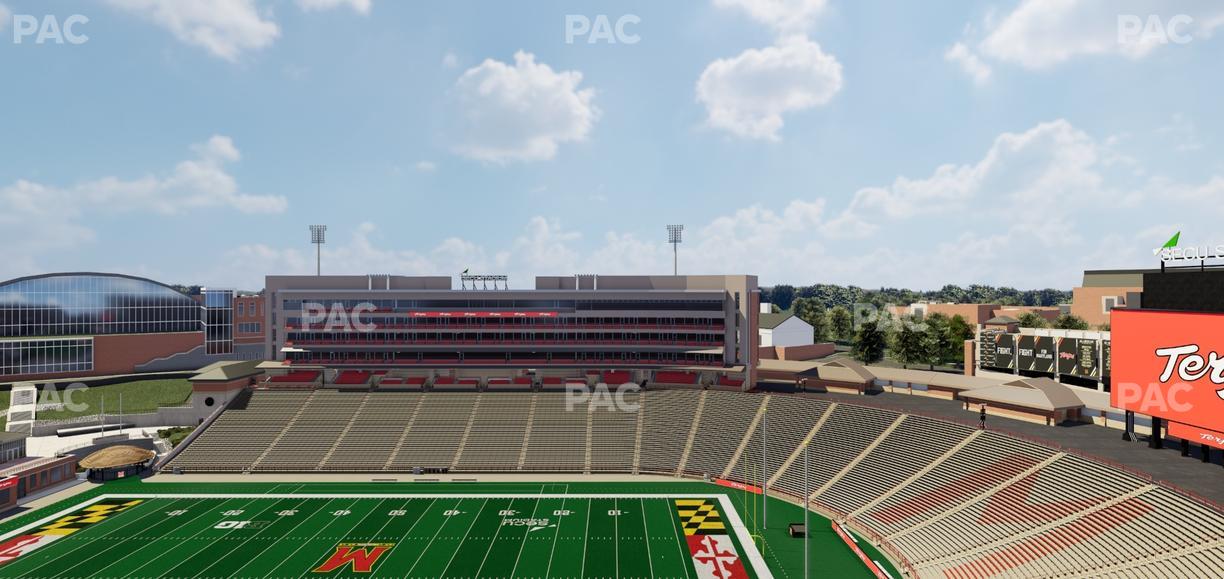 SECU Stadium - Section 309 Seat View