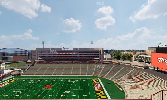 SECU Stadium - Section 309 Seat View