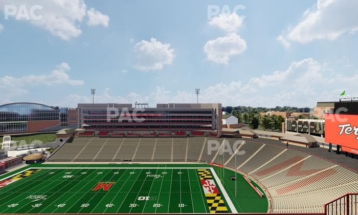 SECU Stadium - Section 309 Seat View