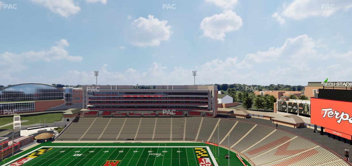 SECU Stadium - Section 309 Seat View