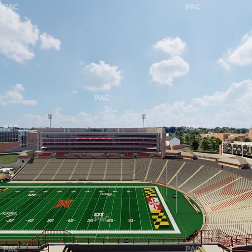 SECU Stadium - Section 309 Seat View