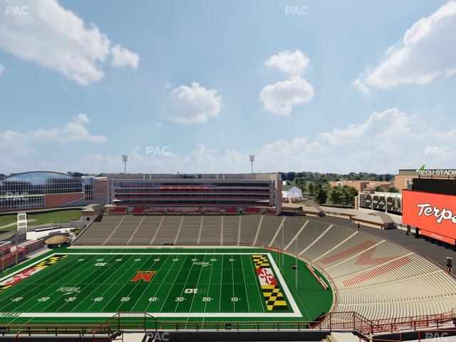 SECU Stadium - Section 309 Seat View