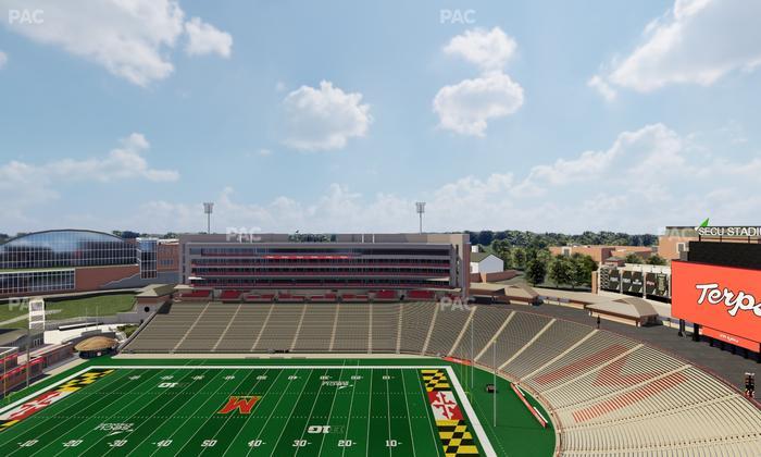 SECU Stadium - Section 309 Seat View