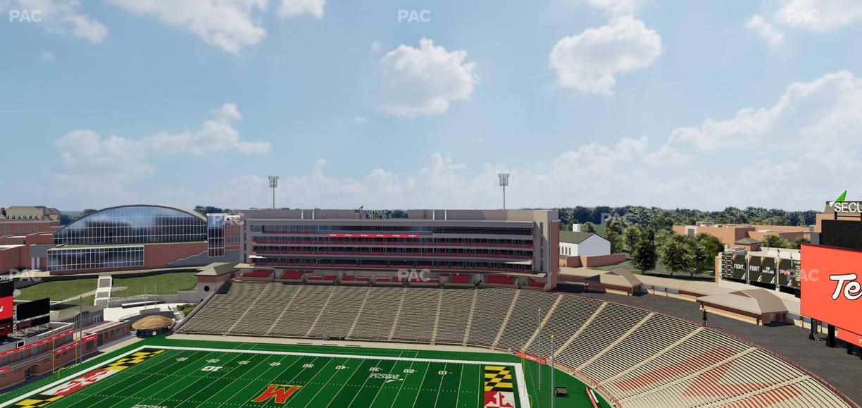 SECU Stadium - Section 310 Seat View