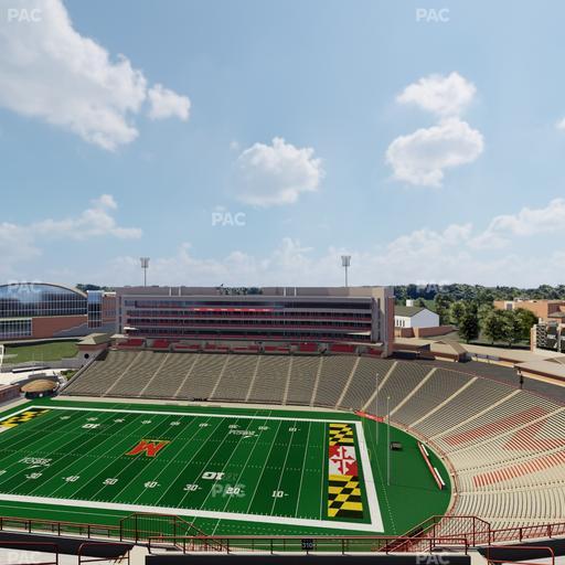 SECU Stadium - Section 310 Seat View