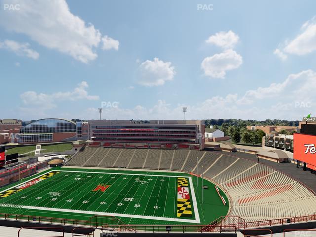 SECU Stadium - Section 310 Seat View