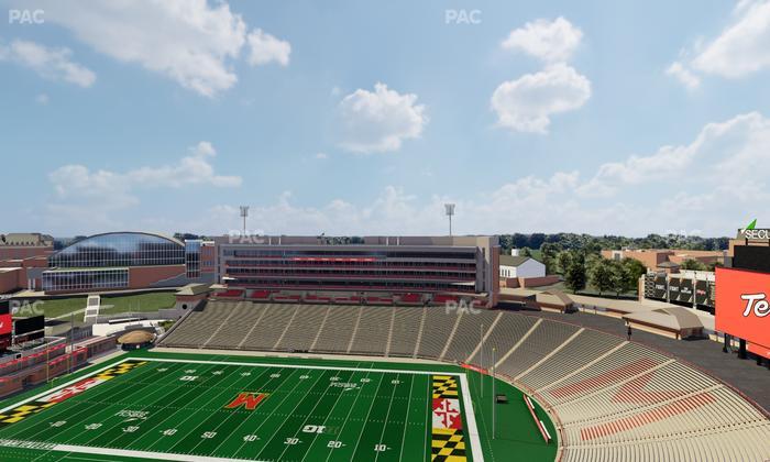 SECU Stadium - Section 310 Seat View