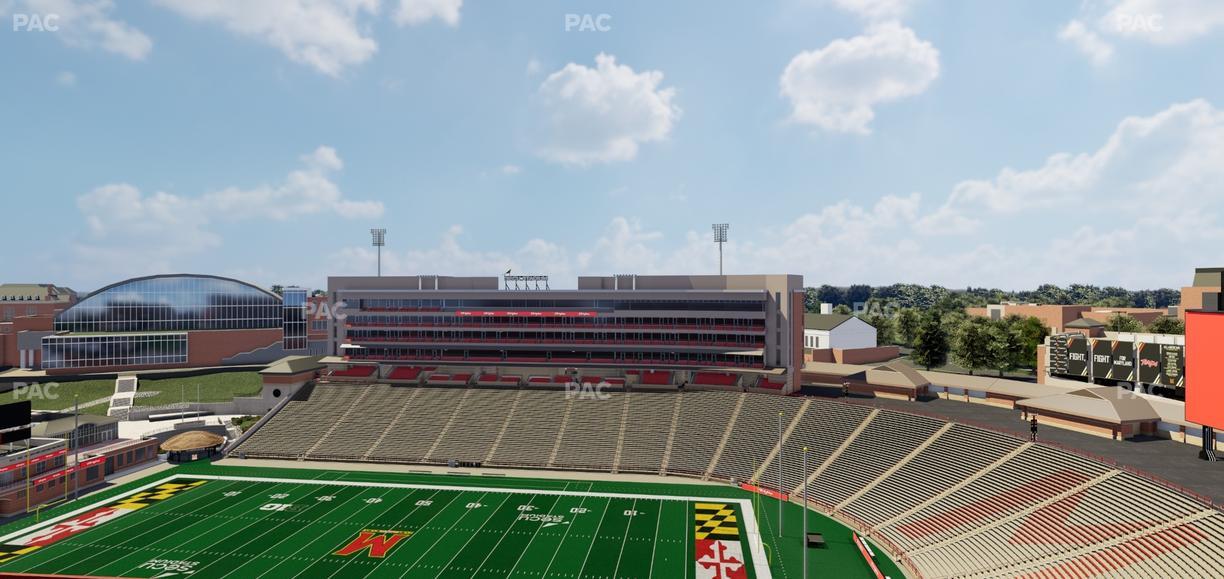 SECU Stadium - Section 310 Seat View