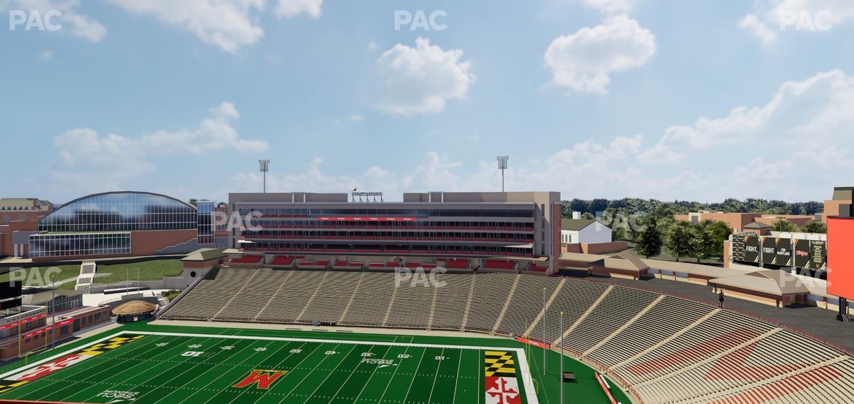 SECU Stadium - Section 310 Seat View