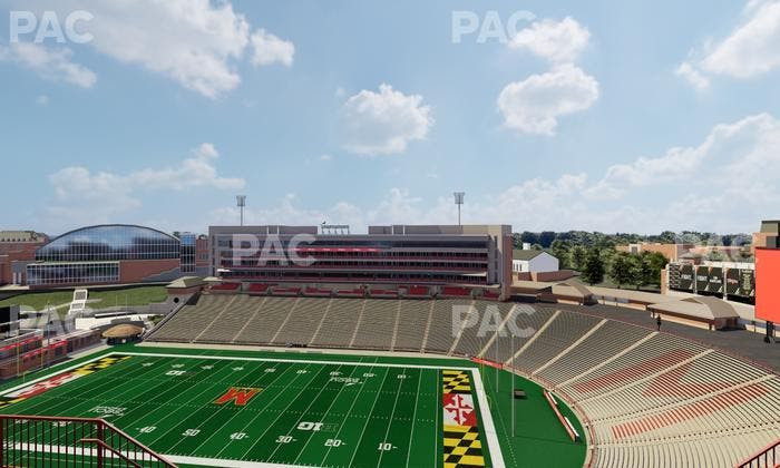 SECU Stadium - Section 310 Seat View