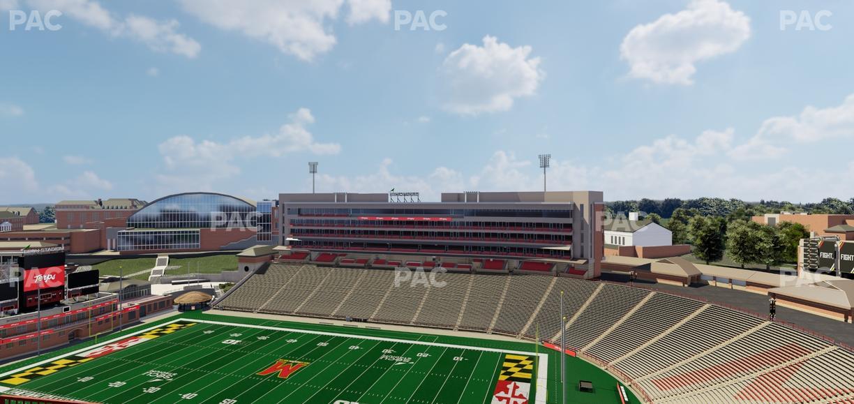 SECU Stadium - Section 311 Seat View