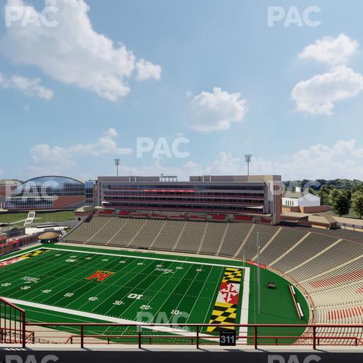 SECU Stadium - Section 311 Seat View