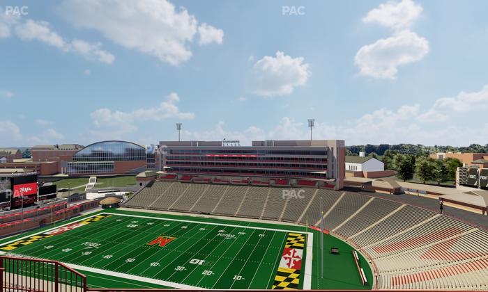 SECU Stadium - Section 311 Seat View