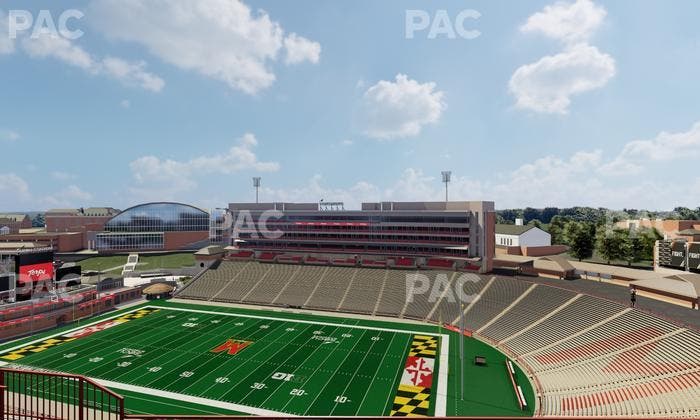 SECU Stadium - Section 311 Seat View