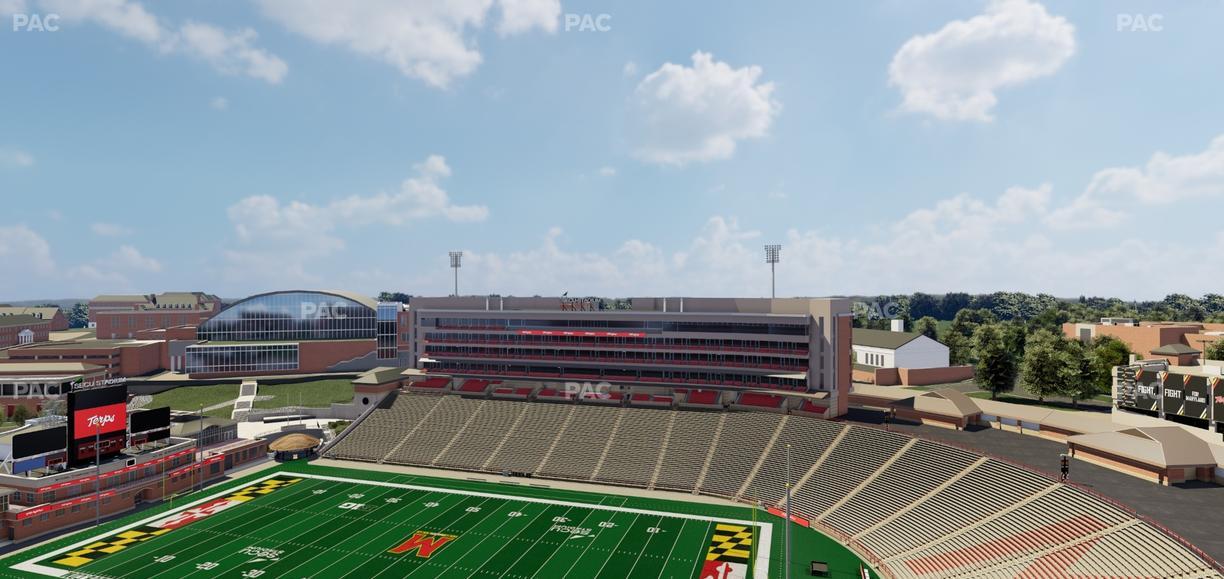 SECU Stadium - Section 311 Seat View