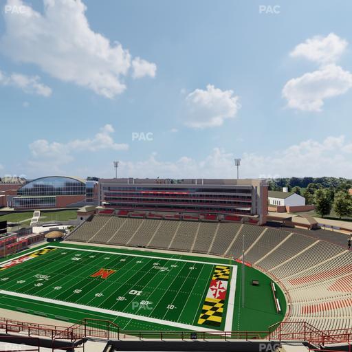 SECU Stadium - Section 311 Seat View