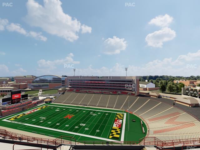 SECU Stadium - Section 311 Seat View