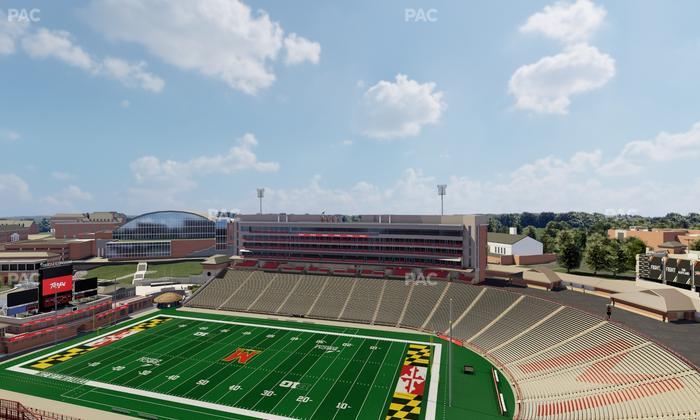 SECU Stadium - Section 311 Seat View