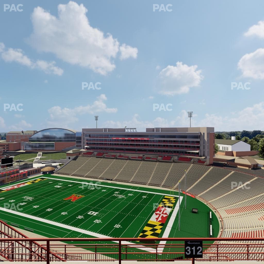 SECU Stadium - Section 312 Seat View