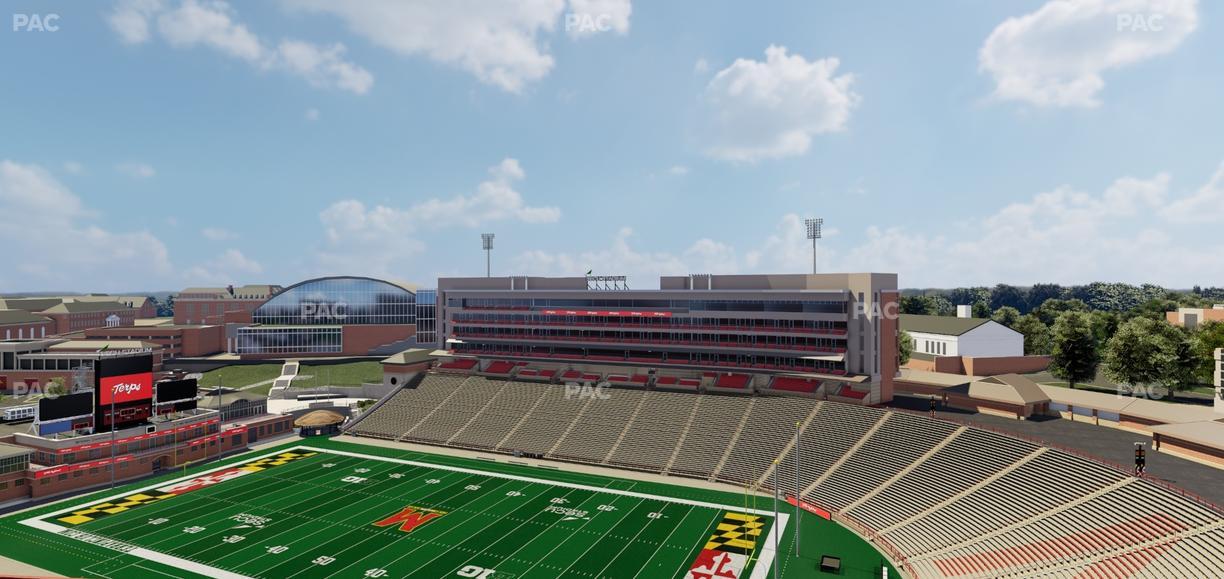 SECU Stadium - Section 312 Seat View