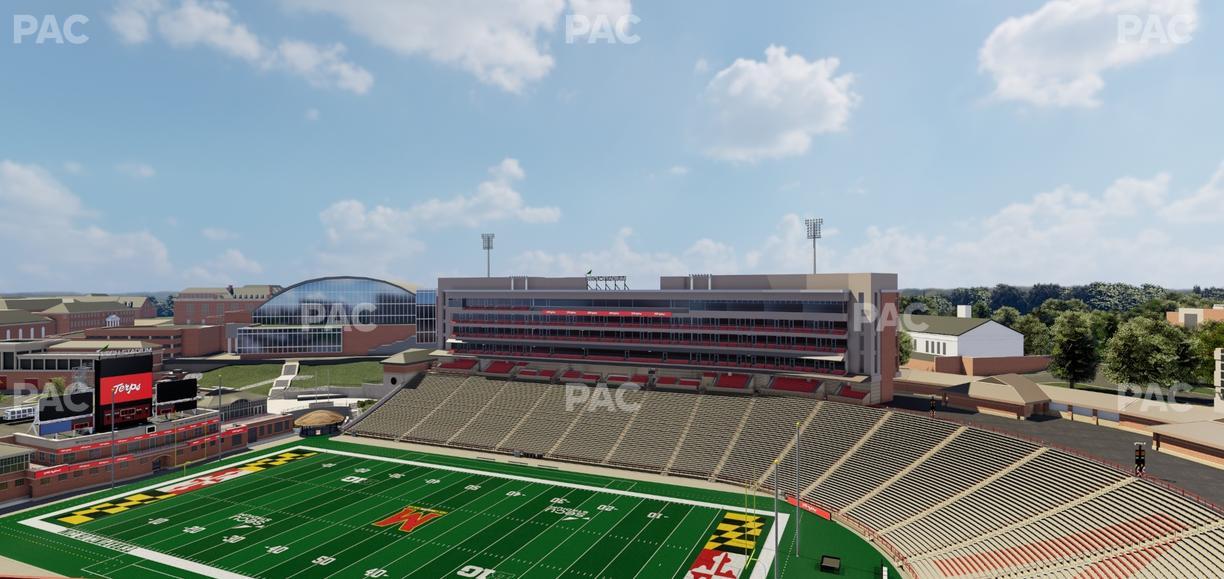 SECU Stadium - Section 312 Seat View