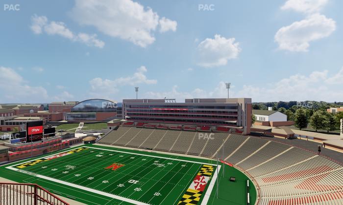 SECU Stadium - Section 312 Seat View