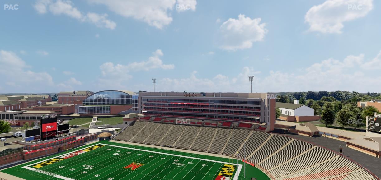 SECU Stadium - Section 312 Seat View