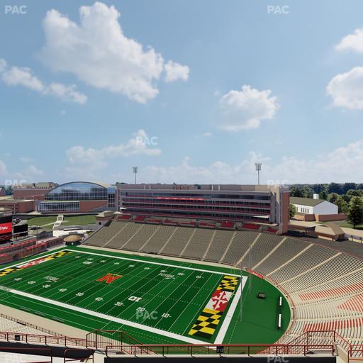 SECU Stadium - Section 312 Seat View