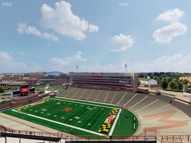 SECU Stadium - Section 312 Seat View