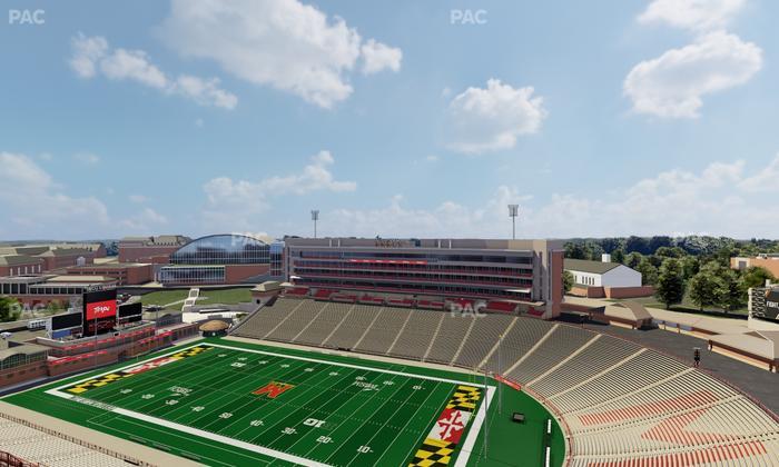 SECU Stadium - Section 312 Seat View