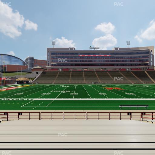 SECU Stadium - Section 4 Seat View