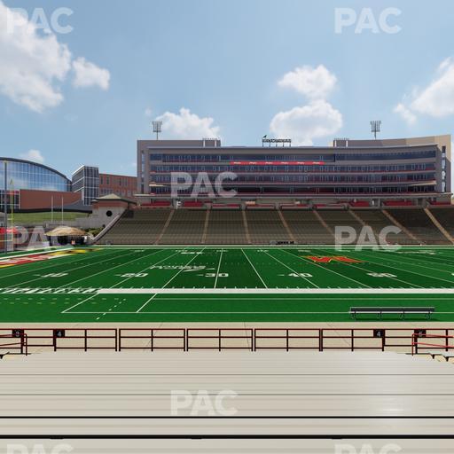 SECU Stadium - Section 4 Seat View