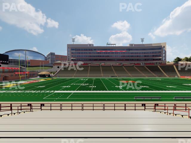 SECU Stadium - Section 4 Seat View