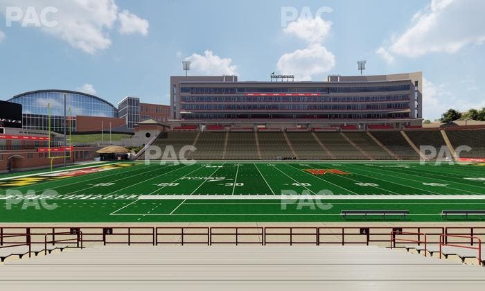 SECU Stadium - Section 4 Seat View